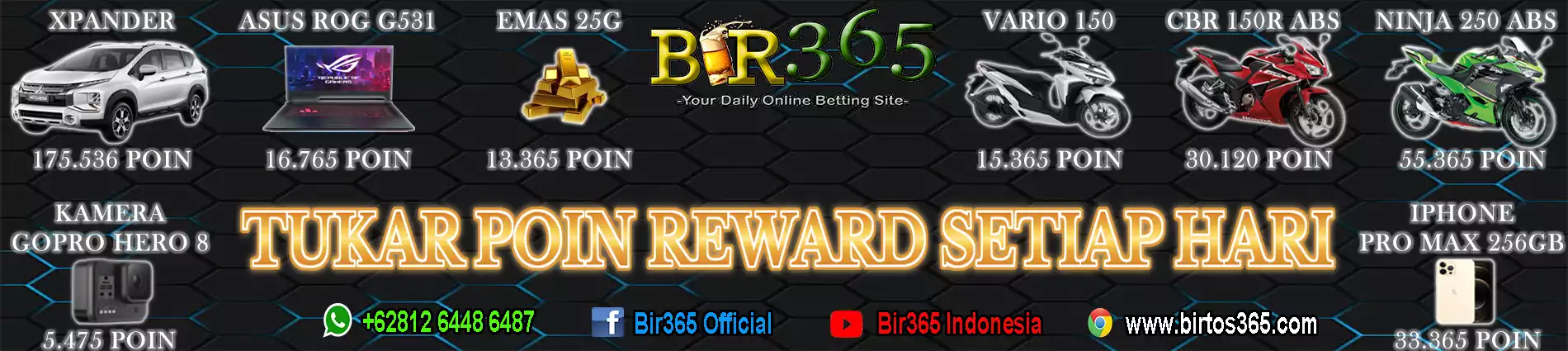 POIN REWARD BIR365 