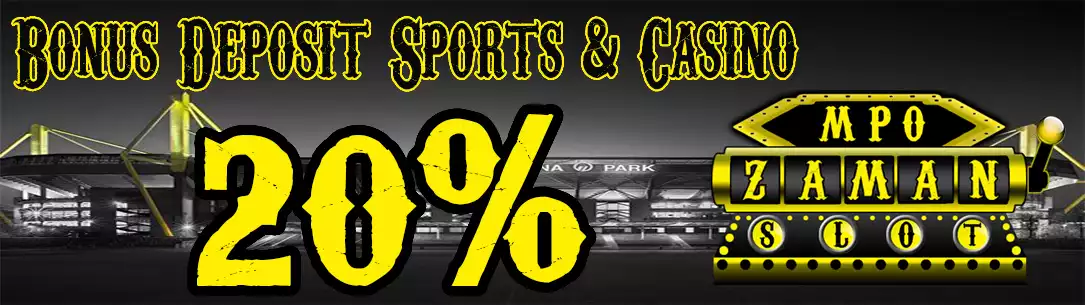 Bonus New Member Sportsbook & Casino 20%