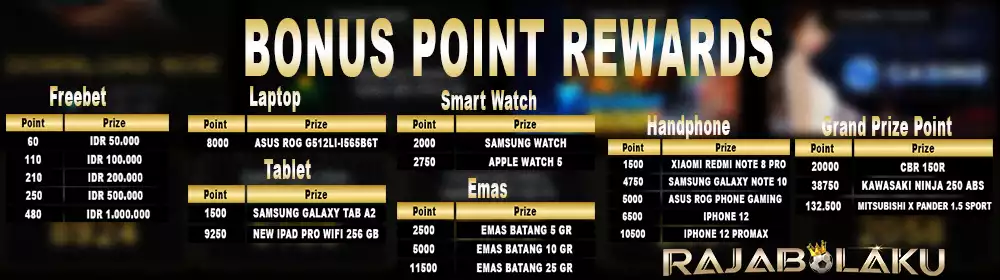 BONUS POIN REWARD