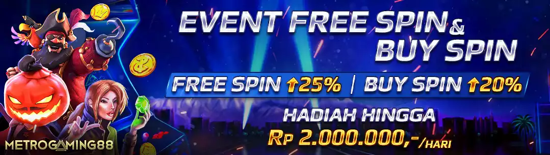 EVENT FREESPIN UP TO 25% & BUY FREESPIN 20%