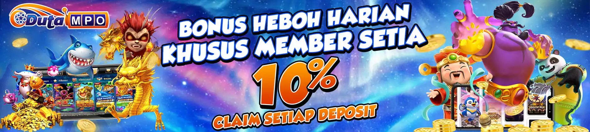 Bonus Slot Deposit Harian 10%