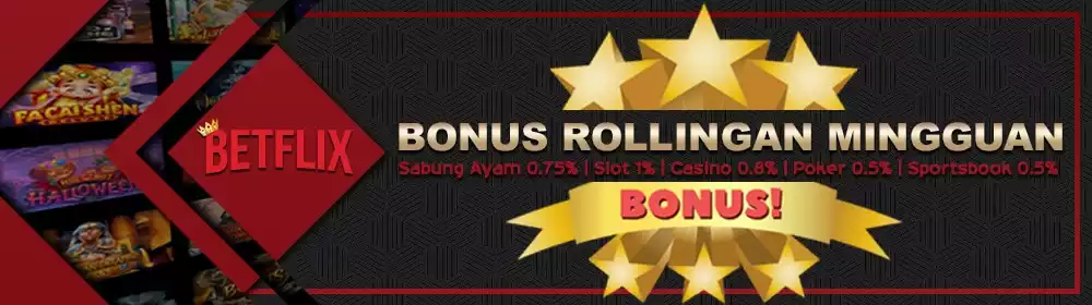 Bonus Rollingan Turnover Mingguan
