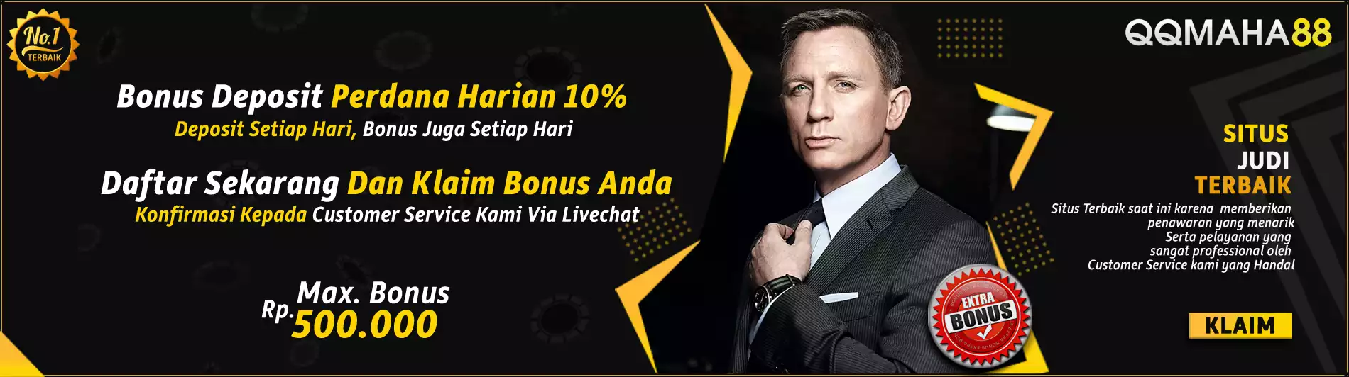 BONUS DEPOSIT HARIAN 10%