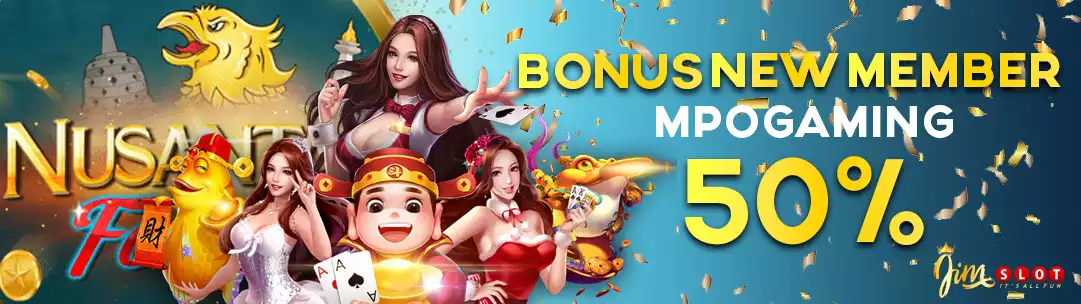 PROMO NEW MEMBER MPO GAMING 50%