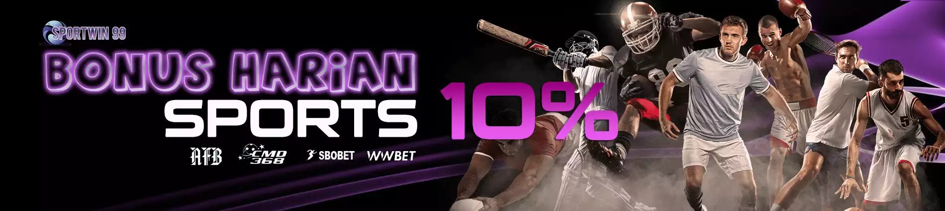 BONUS HARIAN SPORTSBOOK 10%