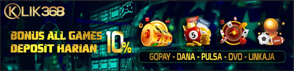 BONUS DEPOSIT HARIAN 10%