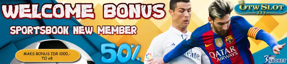 WELCOME BONUS SPORTSBOOK 50%