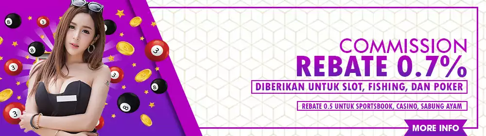 Bonus Rollingan atau Rebate Mingguan