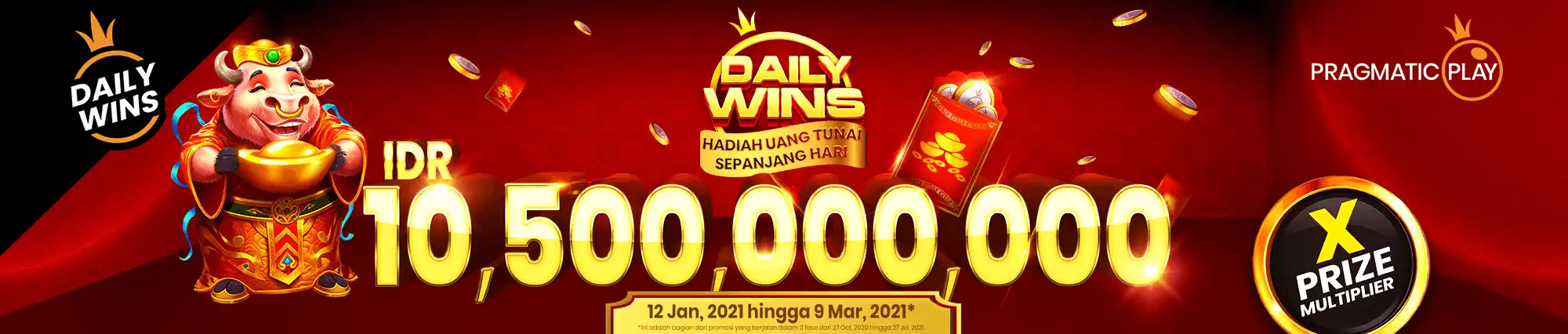 PP Daily Wins Golden Ox Fortune
