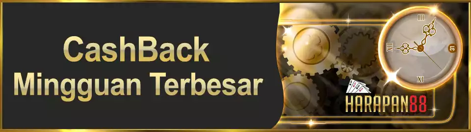 Harapan88 Cashback Terbesara