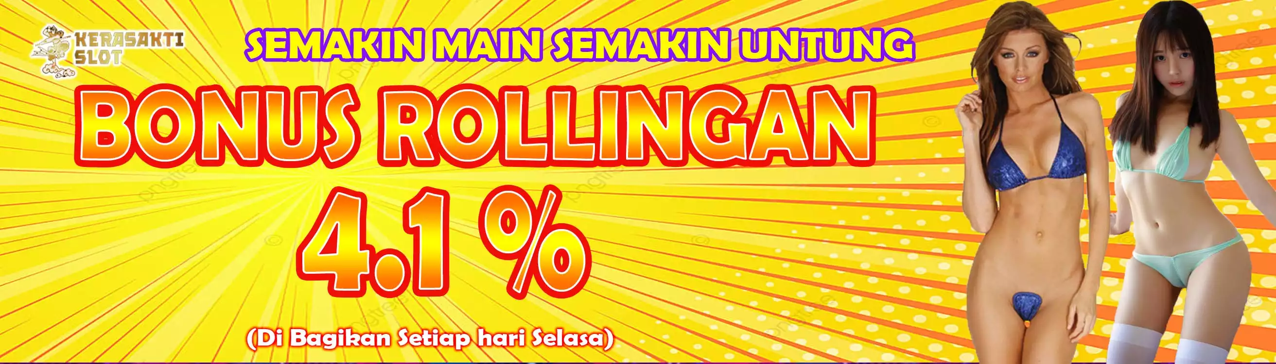 Bonus Promo Mingguan Terbesar Hingga 4,1 Persen