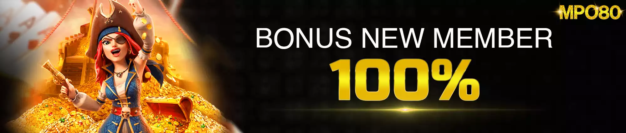 Bonus New Member 100