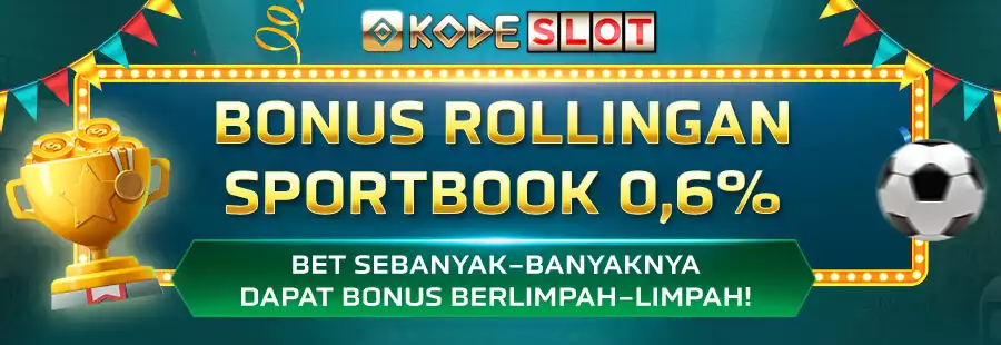 BONUS ROLLINGAN SPORTBOOKS 0,6%