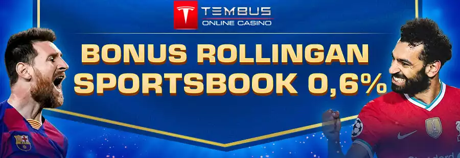 BONUS ROLLINGAN SPORTBOOKS 0,6%
