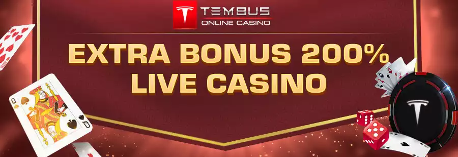 EXTRA BONUS 200% LIVECASINO