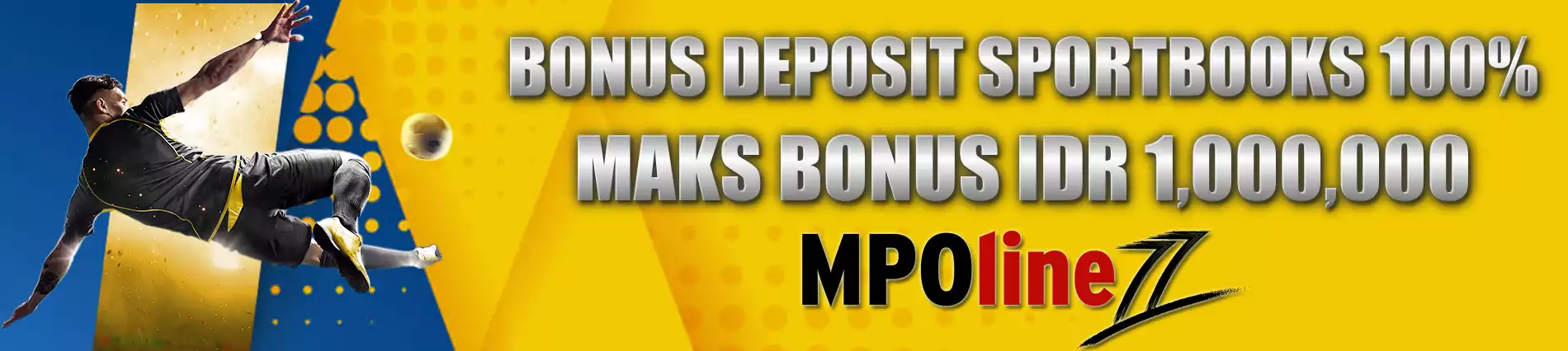 EXTRA BONUS SPORTBOOK 100%