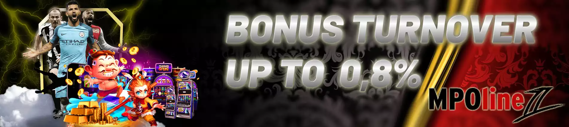 BONUS ROLLING MINGGUAN 0.8 %