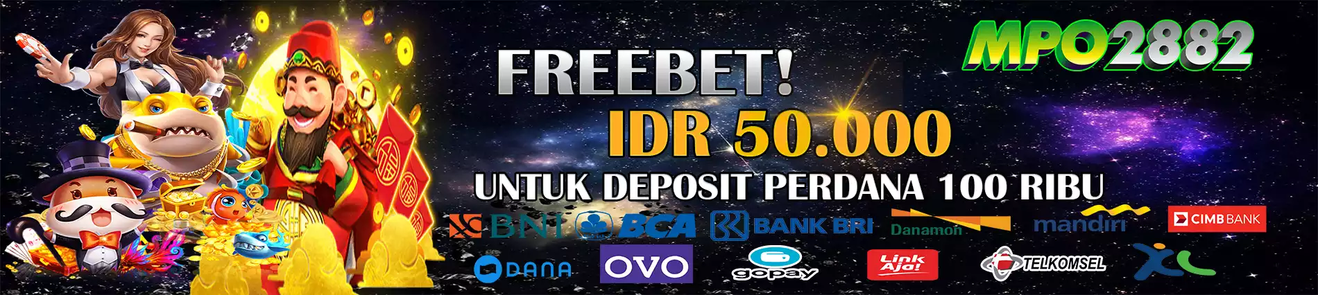 Bonus Perdana 50Ribu MPO2882