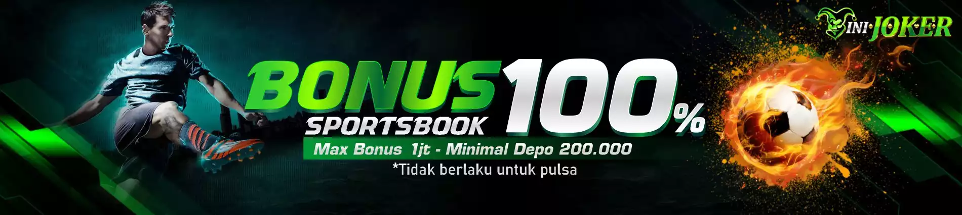 Bonus New Member Sportsbook 100%