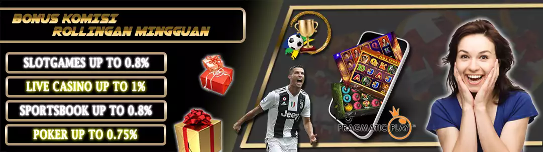 BONUS KOMISI MINGGUAN AGEN86