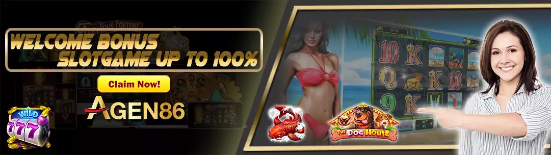 PROMO WELCOME BONUS GAME SLOT 100%