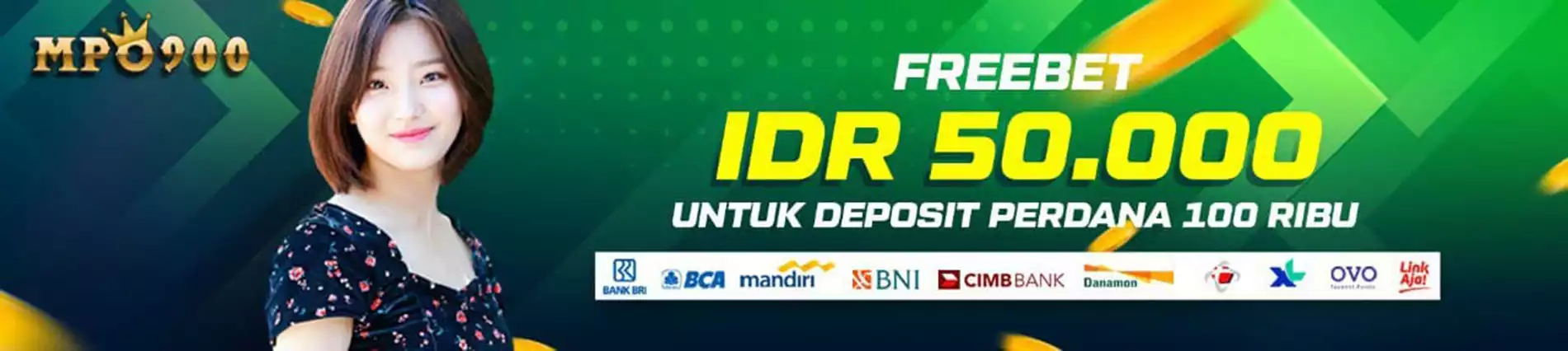 Freebet Deposit Perdana 50.000