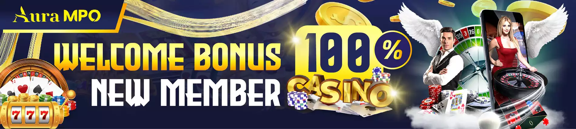BONUS DEPOSIT NEW MEMBER 100%