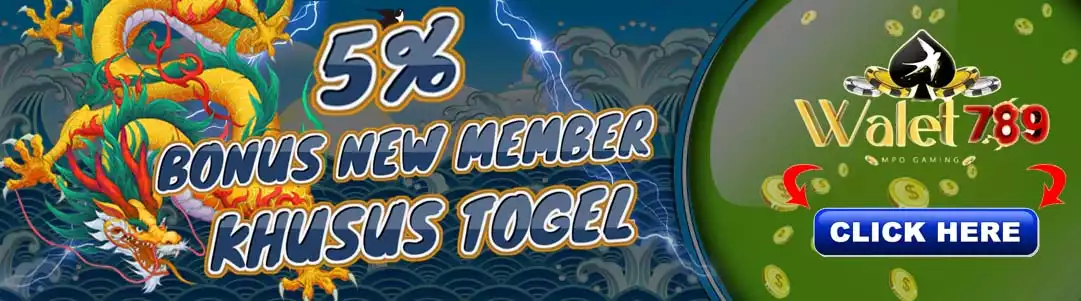 Bonus New Member 5% Khusus Togel
