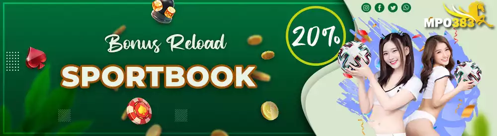 BONUS RELOAD SPORTSBOOK 20%