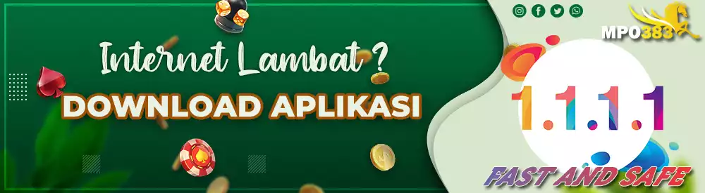 INTERNET LEBIH CEPAT DENGAN 1.1.1.1 MPO383
