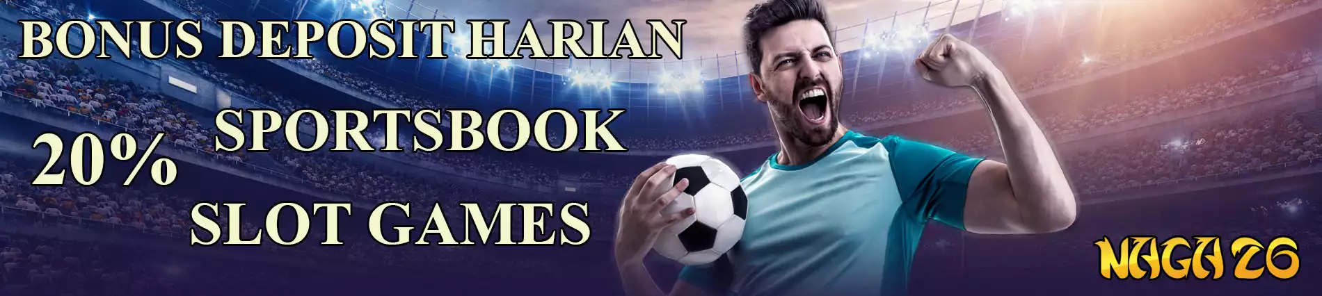 Bonus Harian Slot & SportsBook 20%