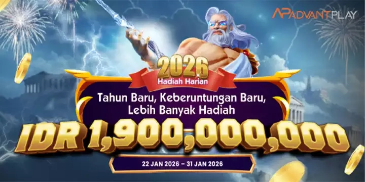 EVENT ADVANTPLAY CASH DROP STARTING 22 JANUARY HINGGA 31 JANUARY 2026