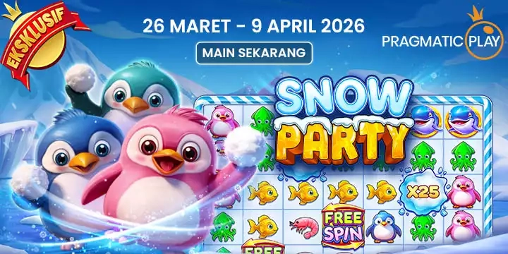EVENT EKSKLUSIF SNOW PARTY 26 MAR - 09 APR 2026