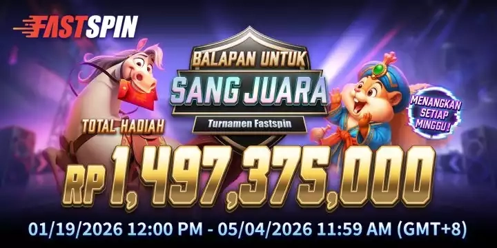 EVENT FASTSPIN RACE FOR THE CHAMPION START FROM 19 JANUARY - 04 MAY 2026