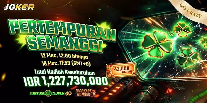 EVENT JOKER GO CRAZY - PERTEMPURAN SEMAMGGI MULAI DARI TANGGAL 12 MARET HINGGA 19 MARET 2026.