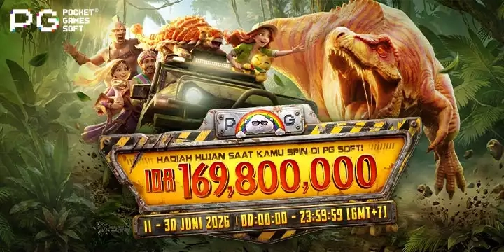 EVENT PGSOFT MONEY RAIN TOURNAMENT MULAI TANGGAL 11 JUNI 2026 UNTIL 30 JUNI 2026