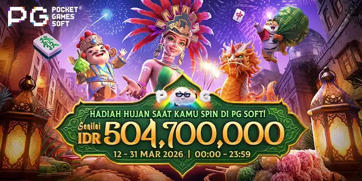 EVENT PGSOFT MONEY RAIN TOURNAMENT MULAI TANGGAL 12 MARET 2026 UNTIL 31 MARET 2026