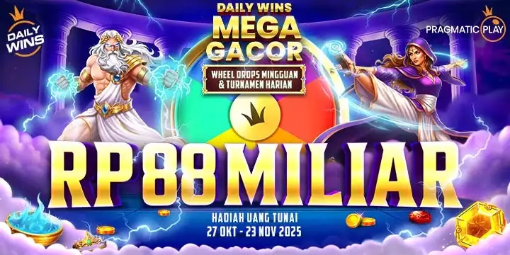 EVENT PRAGMATIC DAILY WIN MEGA GACOR LEVEL 8 27 OCT - 23 NOV 2025