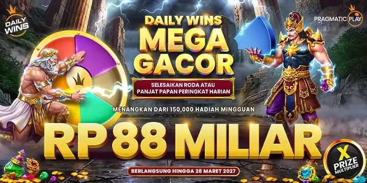 EVENT PRAGMATIC DAILY WINS MEGA GACOR LEVEL 2  TOURNAMENTS AND WEEKLY WHEEL DROPS