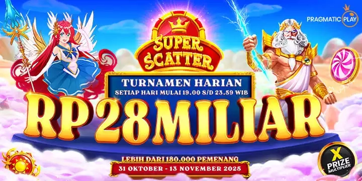EVENT PRAGMATIC SUPER SCATTER 31 OCT - 13 NOV 2025