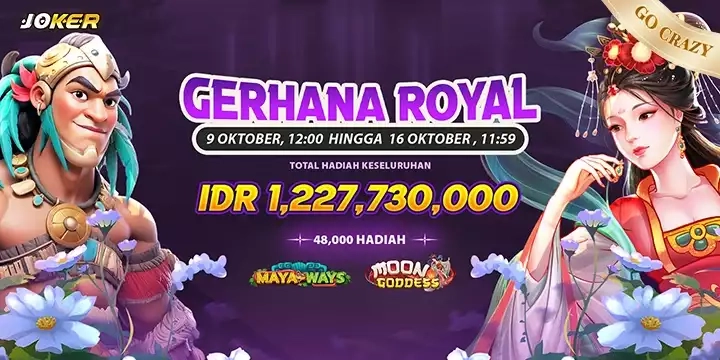JOKER GO CRAZY COMPETITION MAYA WAYS AND MOON GODDESS ( 09 OCT UNTIL 16 OCT 2025)