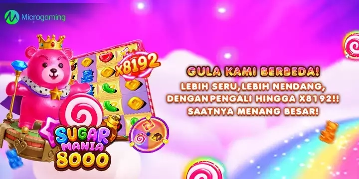 MICROGAMING sugar mania8000 (aug 2025)