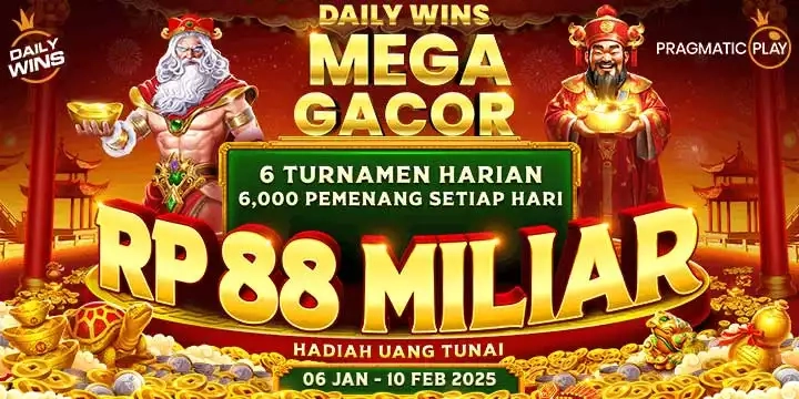 pp daily win mega gacor lvl 10 from 6 jan - 10 feb 2025