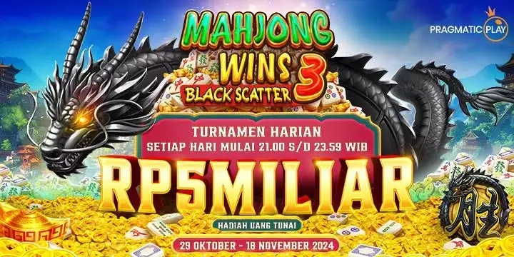 Pragmatic Mahjong Wins 3 Black Scatter 29 oct - 19 Nov 2024