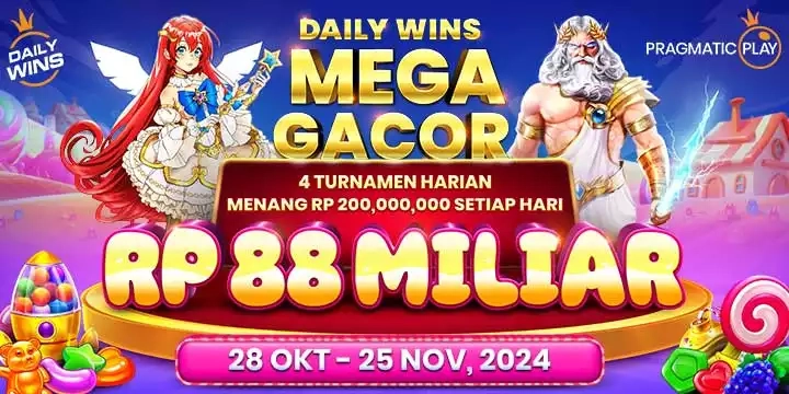 PRAGMATIC SLOT DAILY MENANGKAN MEGA GACOR LEVEL 8 DARI 28 OKTOBER - 25 NOVEMBER 2024