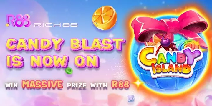 R88 CANDY BLAST IS NOW ON!! WIN MASSIVE PRIZE WITH R88 (23 JUL 2025)