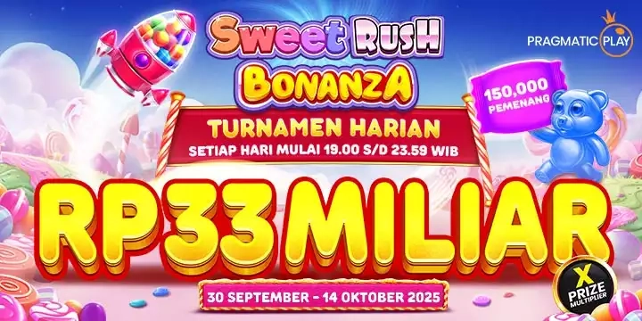 Sweet Rush Bonanza 30 SEP - 14 OCT 2025