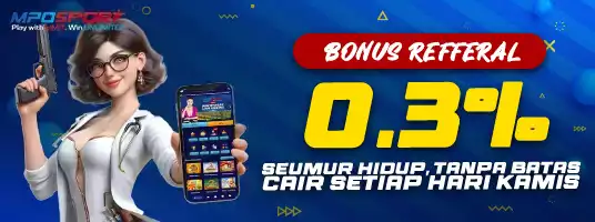 Bonus Referal Seumur Hidup 0.3%