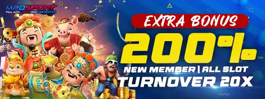 EXTRA BONUS DEPOSIT 200% SLOT GAMES