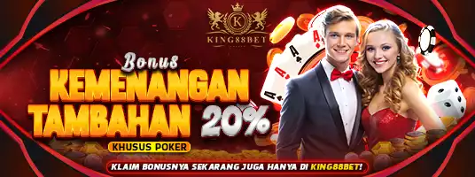BONUS AGEN POKER TERPERCAYA 20%
